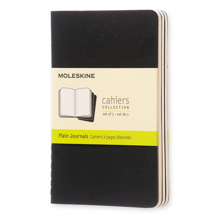 Cahier Notebook Pocket Black i gruppen Papper & Block / Skriva och anteckna / Anteckningsböcker hos Pen Store (100316_r)