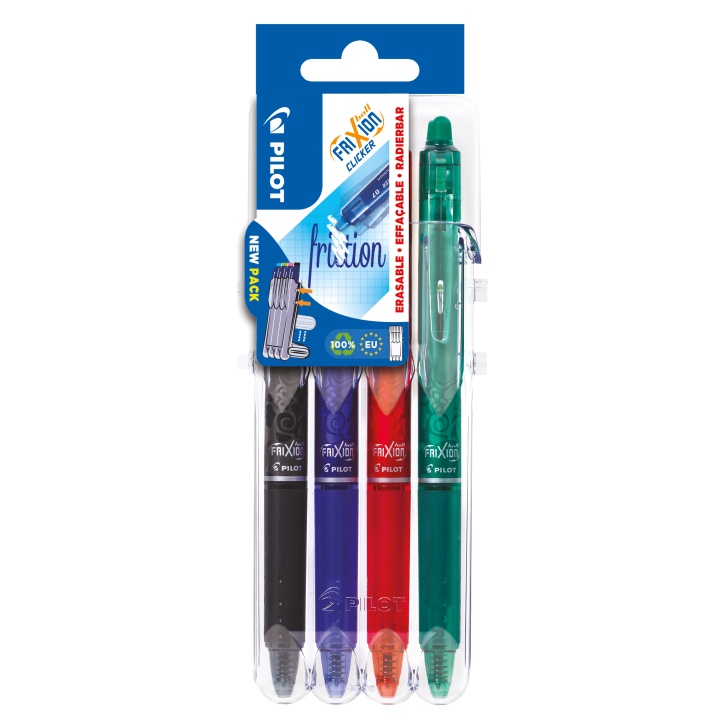 FriXion Clicker 2GO 4-set i gruppen Pennor / Skriva / Gelpennor hos Pen Store (109757)