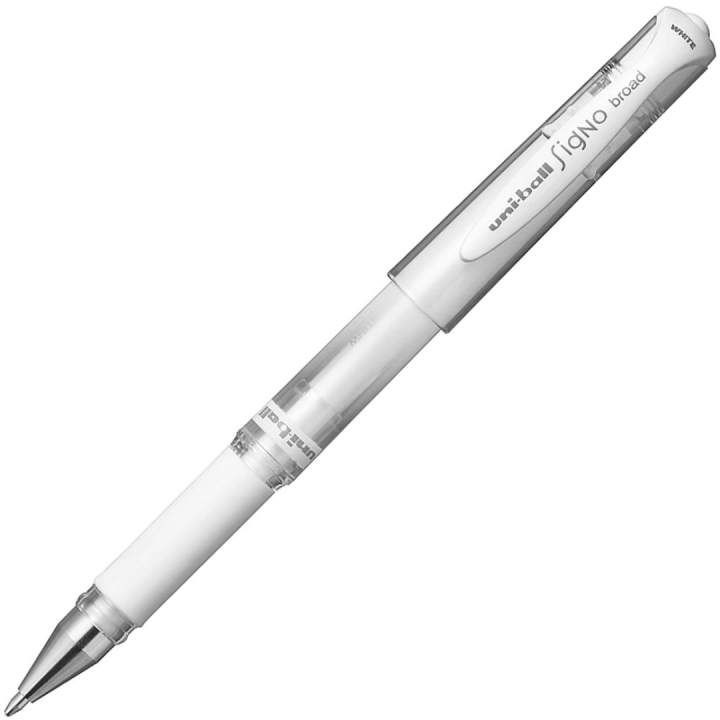 Uni-Ball Signo Broad UM-153 Gel - White i gruppen Pennor / Skriva / Bläckpennor hos Pen Store (110215)