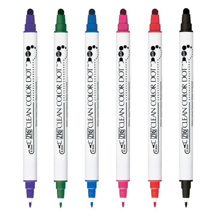 Clean Color DOT Pen i gruppen Pennor / Konstnärspennor / Illustrationsmarkers hos Pen Store (111819_r)