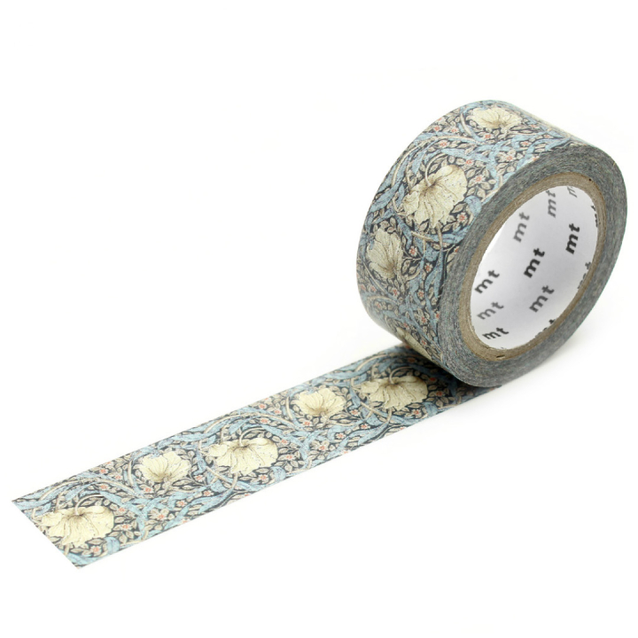 Washi-tejp William Morris Pimpernel x MT i gruppen Skapande & Hobby / Hobbytillbehör / Washi-tejp hos Pen Store (126385)