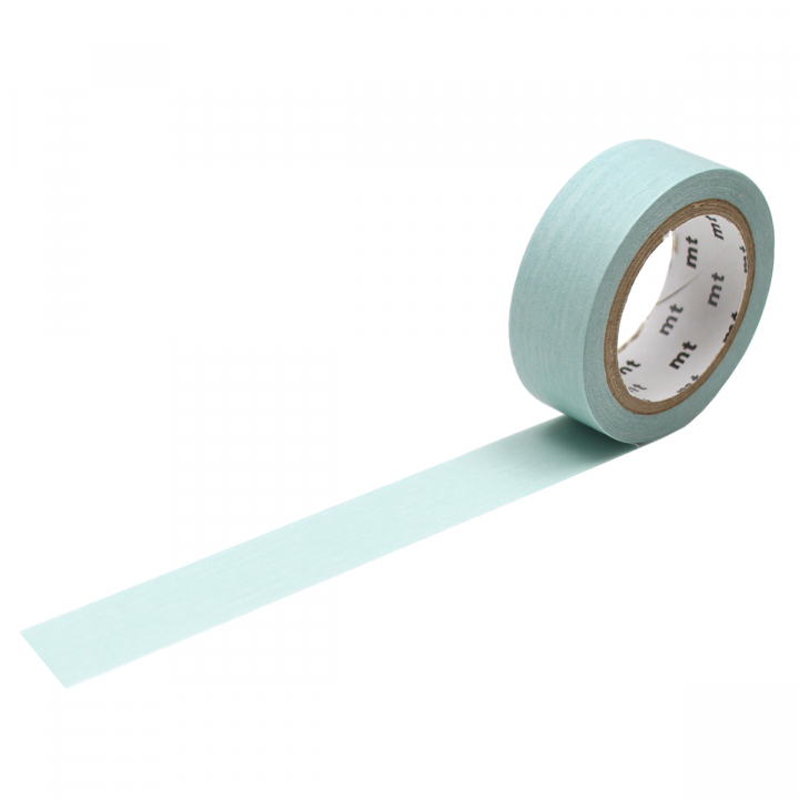 Washi-tejp Pastel Turquoise i gruppen Skapande & Hobby / Hobbytillbehör / Washi-tejp hos Pen Store (126862)
