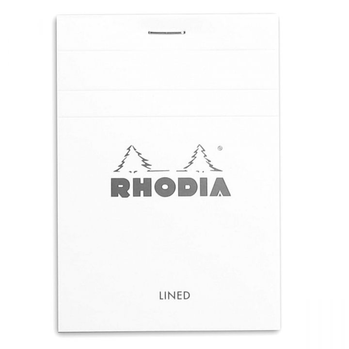 Block Vit No.12 Linjerat i gruppen Papper & Block / Skriva och anteckna / Skrivblock och häften hos Pen Store (127135)