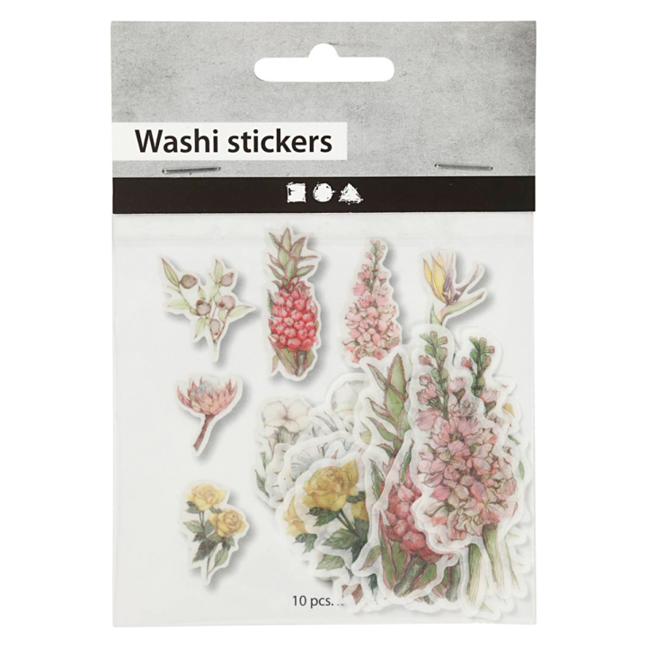Washi Stickers Blommor i gruppen Kids / Barnpyssel och kreativitet / Klistermärken hos Pen Store (130011)