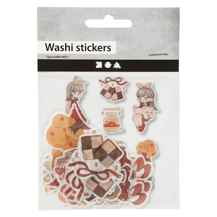 Washi Stickers Manga i gruppen Kids / Barnpyssel och kreativitet / Klistermärken hos Pen Store (130014)