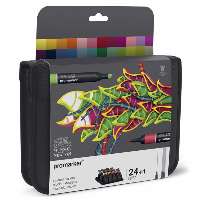 Promarker Student Designer 24-set + Wallet