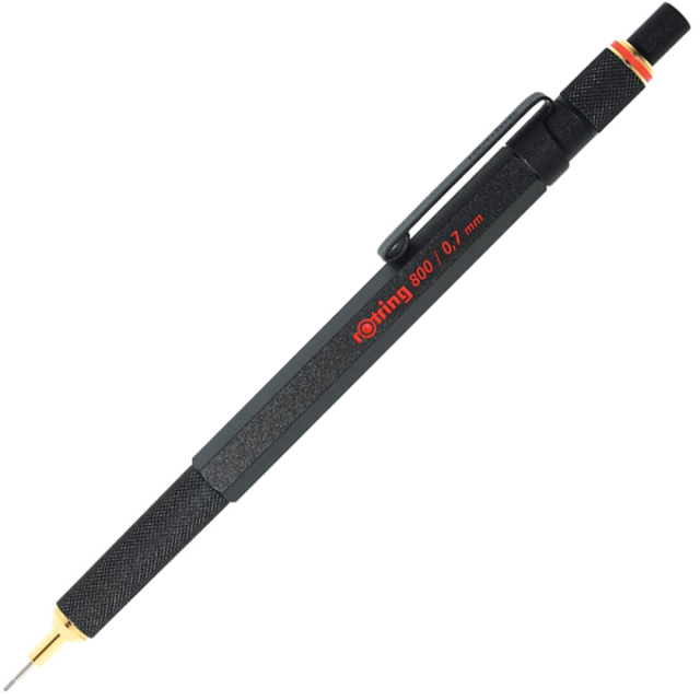 800 Stiftpenna 0,7 Svart