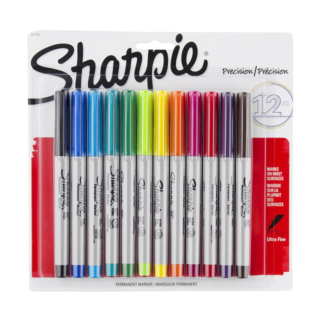 Ultrafine Marker 12-pack