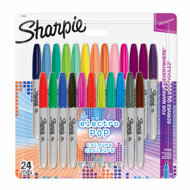 Electro Pop Fine Marker 24-pack