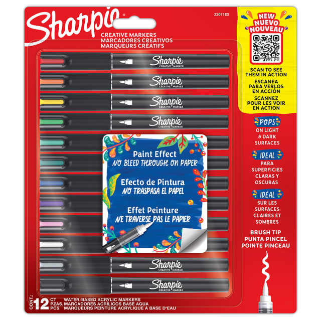 Creative Marker Brush Tip 12-pack