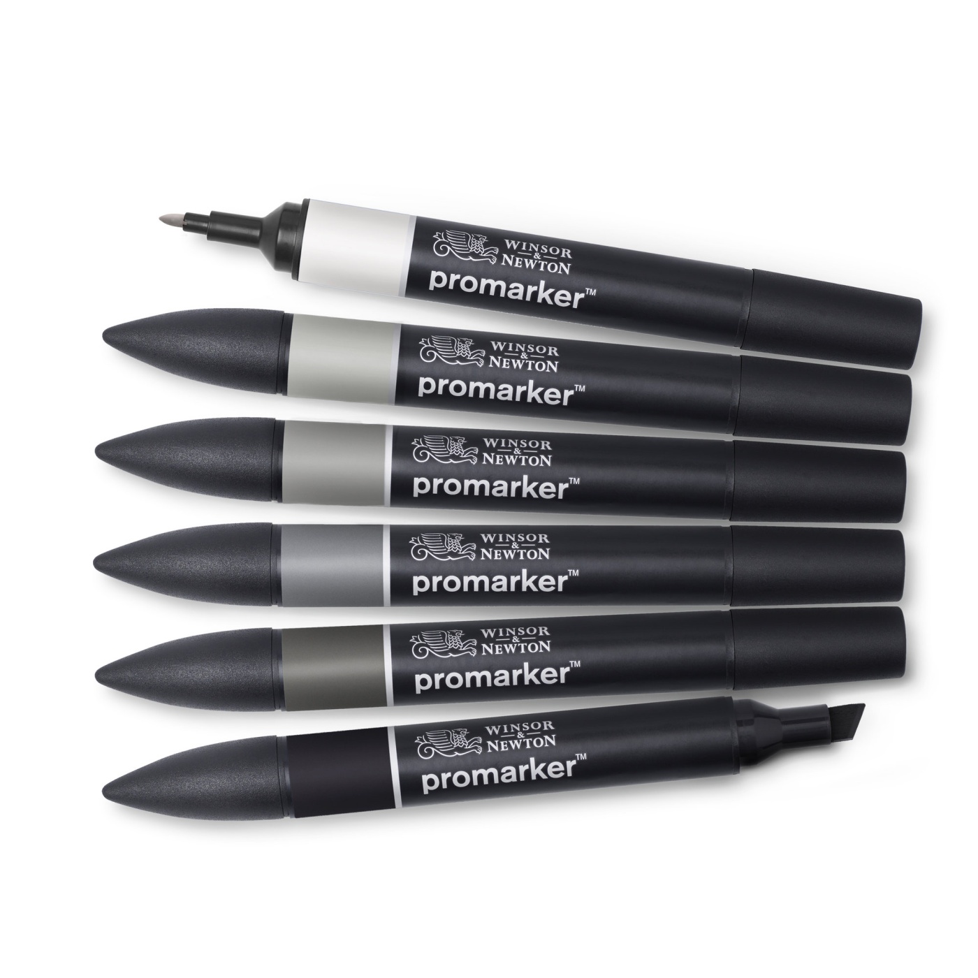 Promarker 6-set Neutral Grey tones