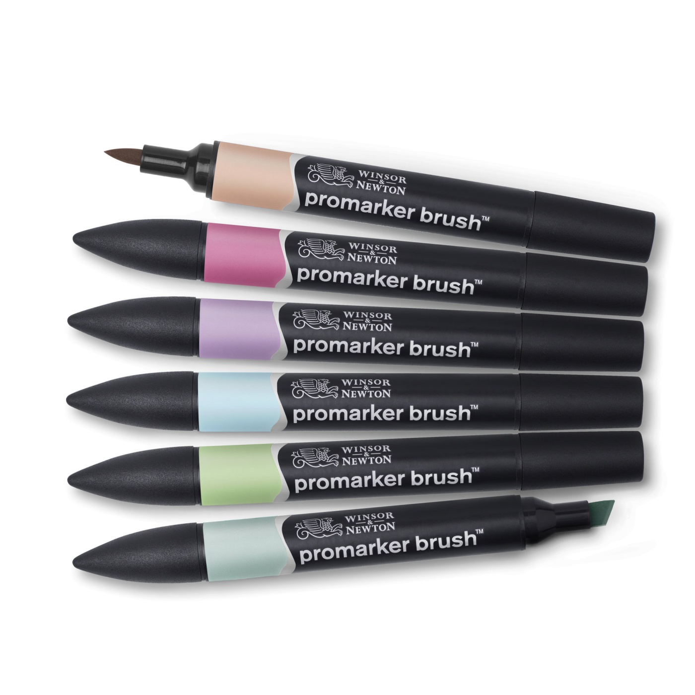 Promarker Brush 6-set Pastel Tones