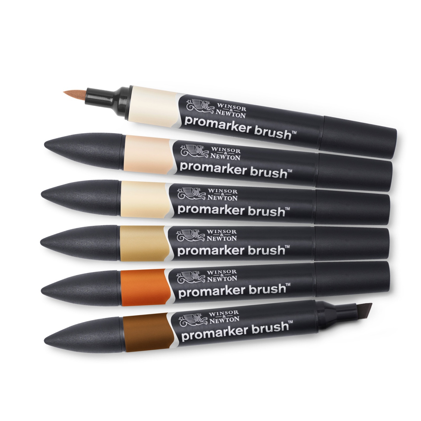 Promarker Brush 6-set Skin Tones