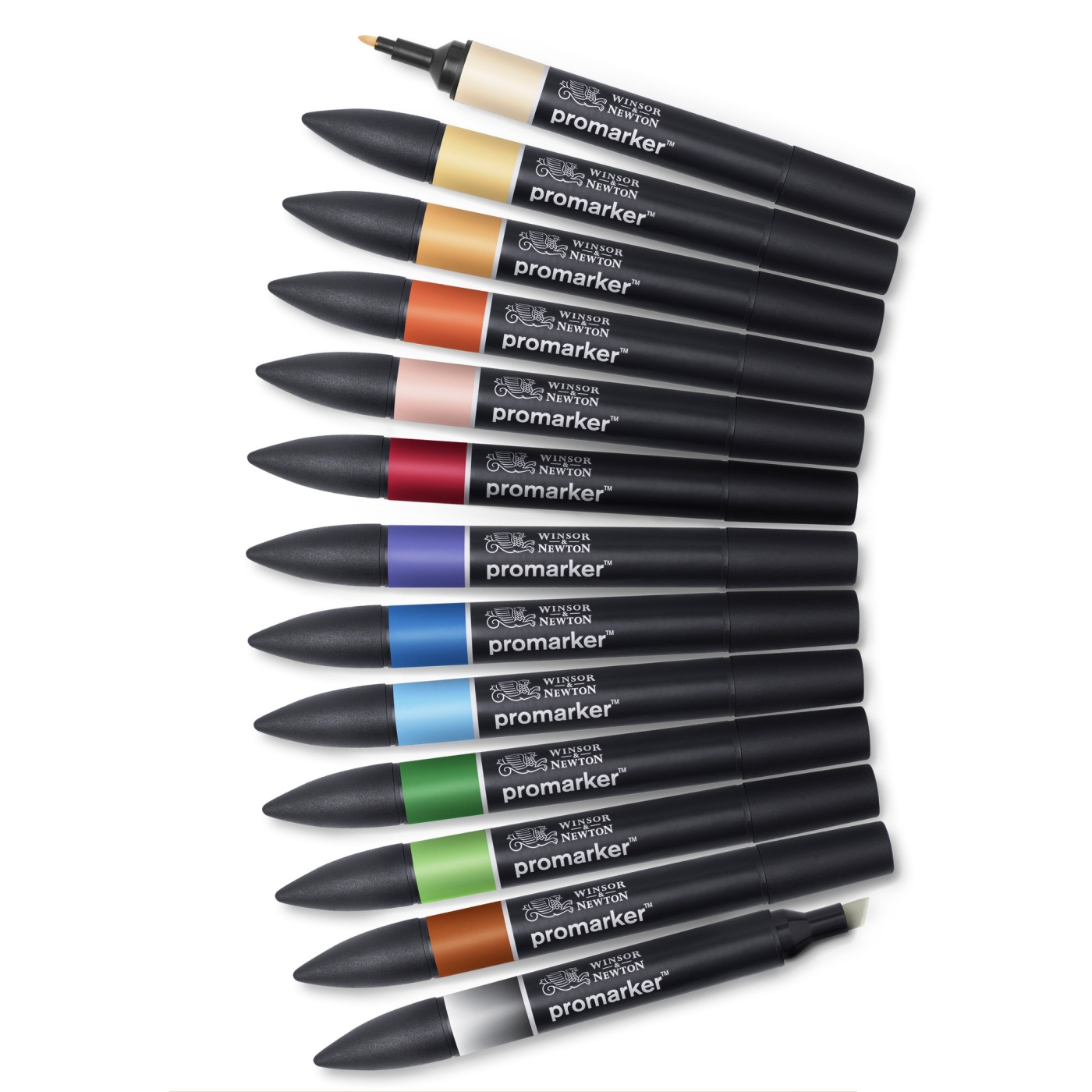 Promarker 12-set + blender (Manga set 1)