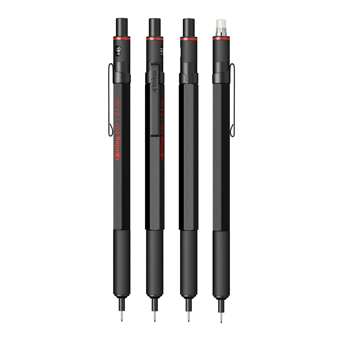 600 Stiftpenna 0,5 Svart