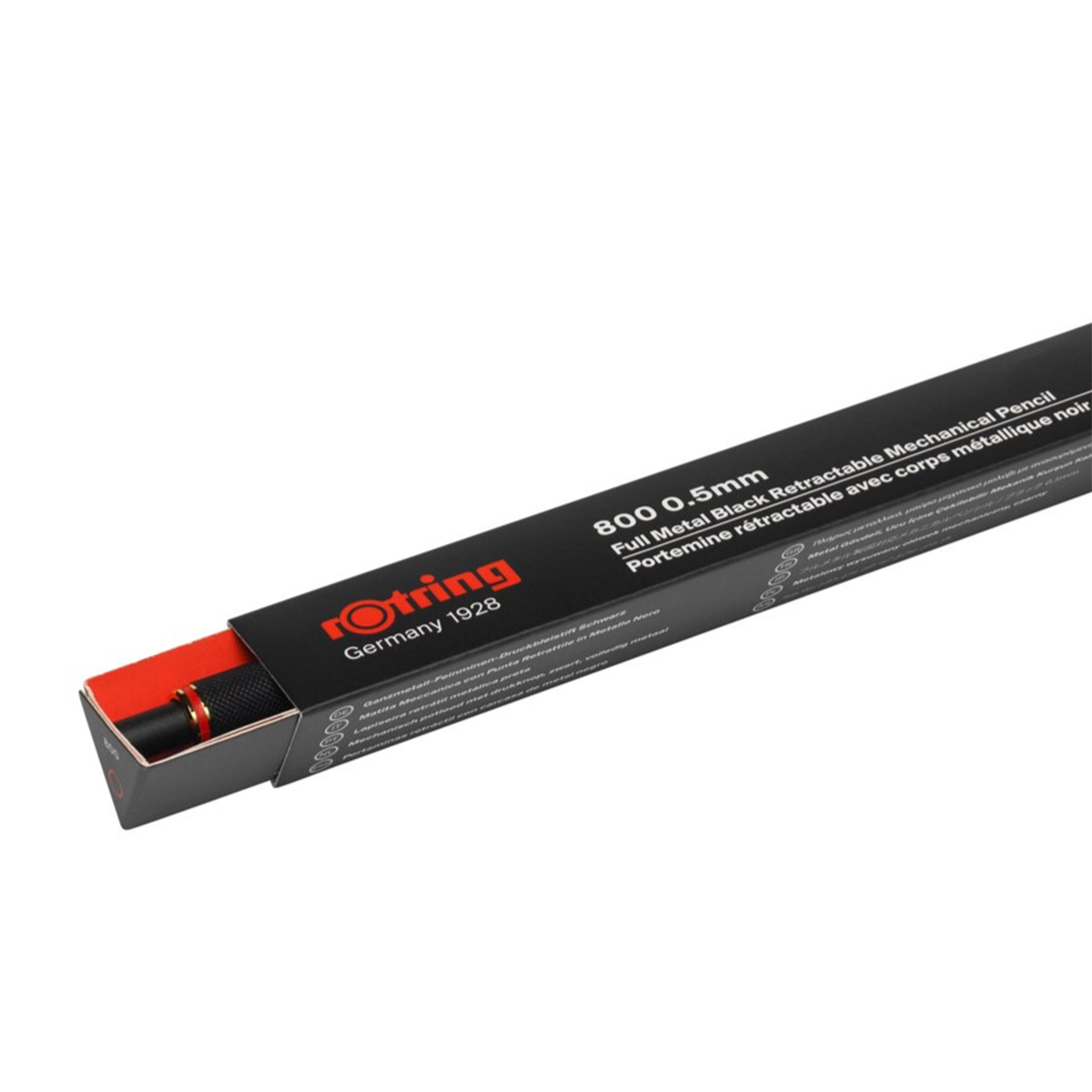 800 Stiftpenna 0,5 Svart