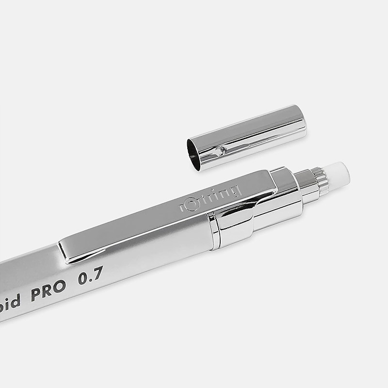 Rapid Pro Stiftpenna 0,7 Silver
