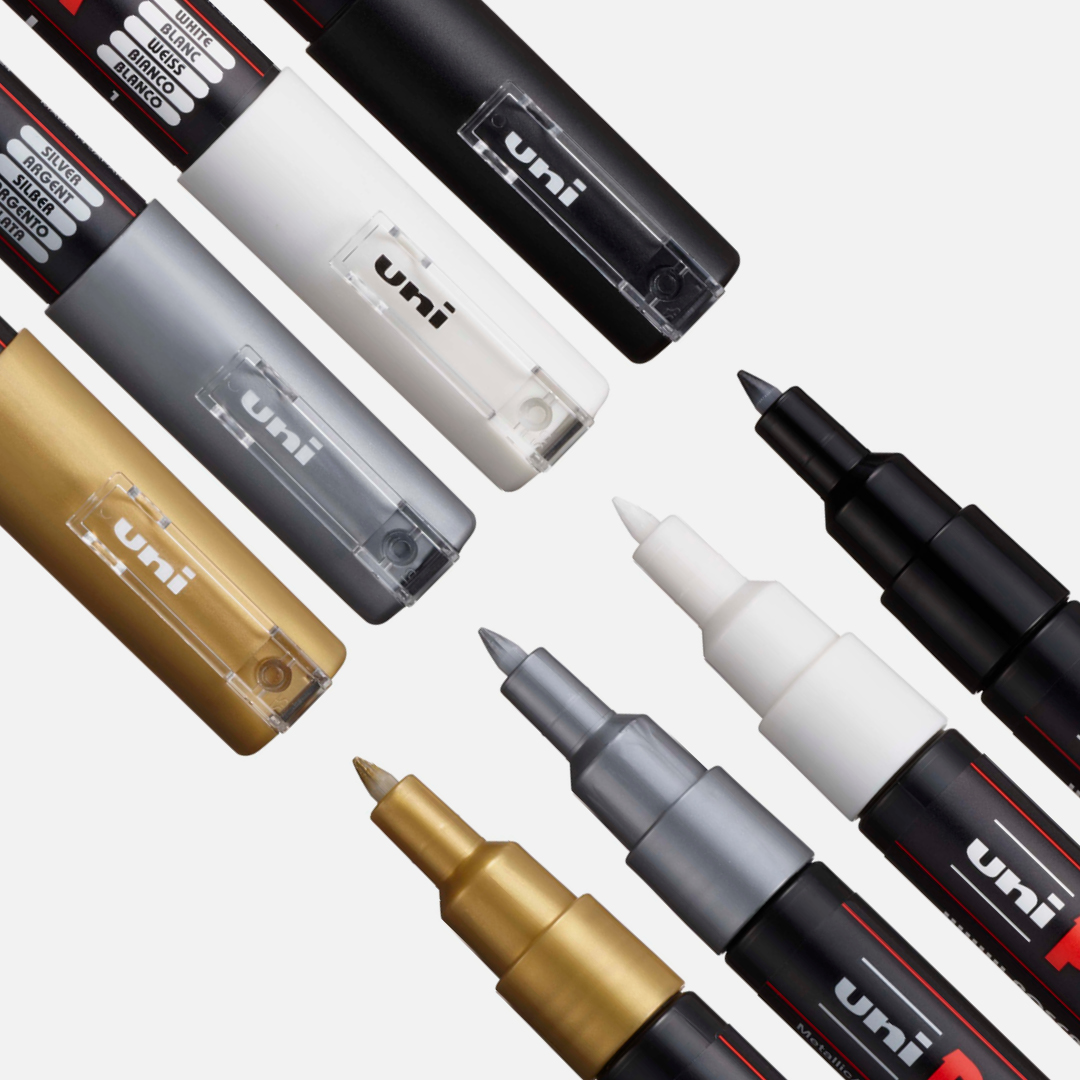 Posca PC-1MC Metallic 4-set