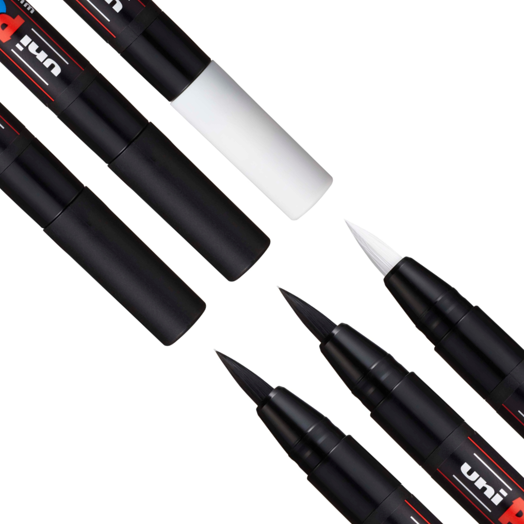 Posca Brush PCF-350 3-set