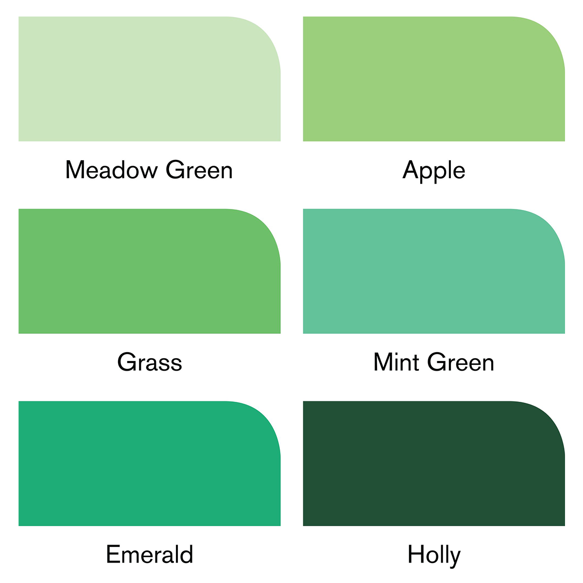 Promarker 6-set Green Tones