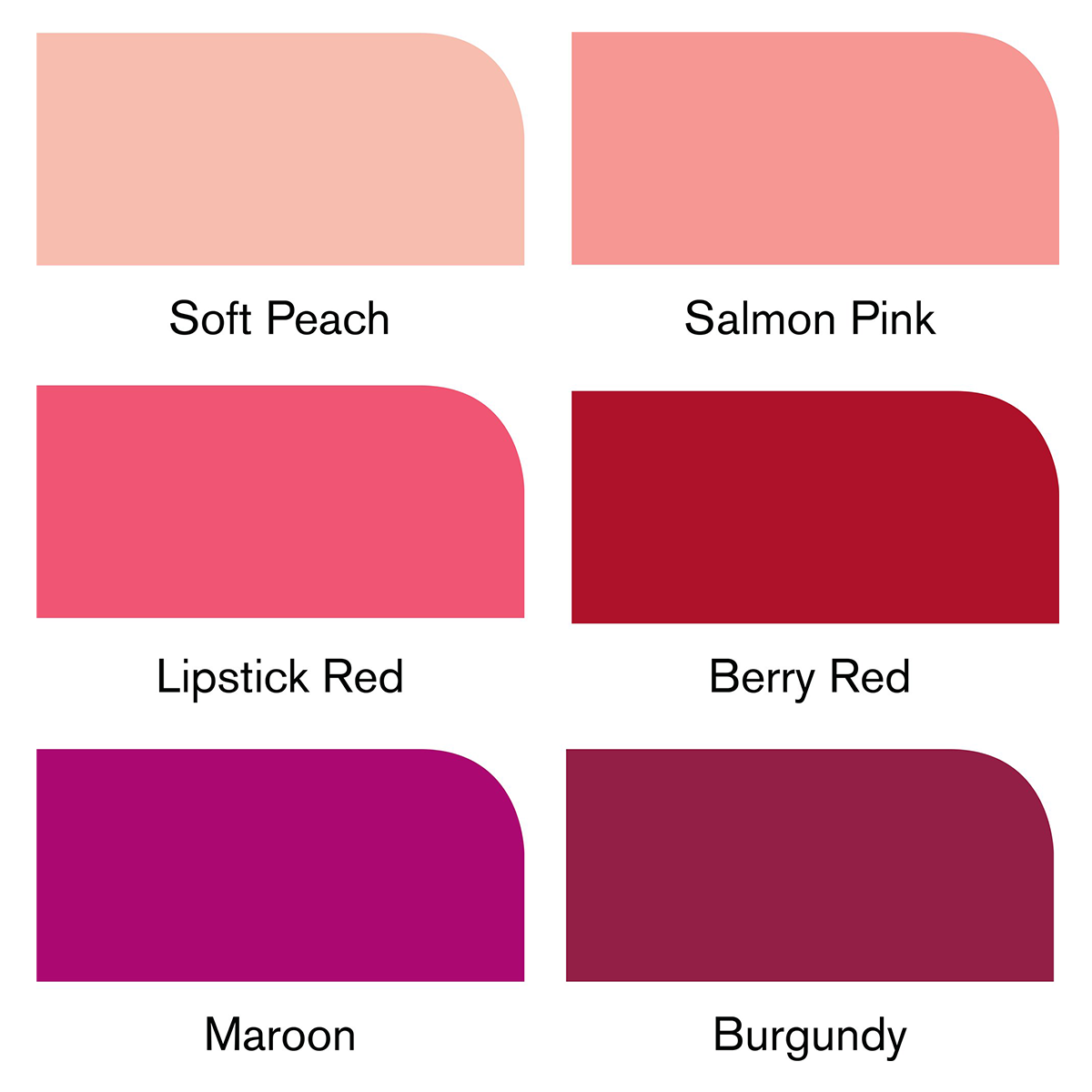 Promarker 6-set Red Tones
