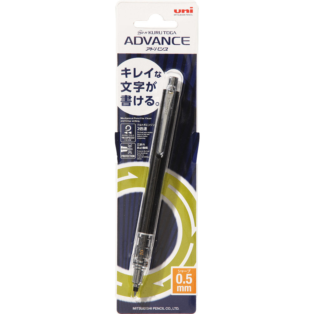 Stiftpenna Kuru Toga Advance 0,5 mm Svart