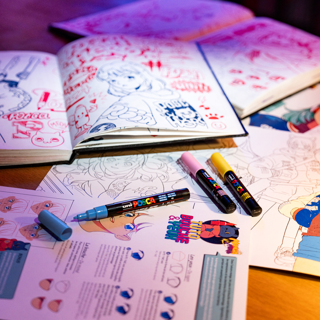 Posca Manga Hero 20-set