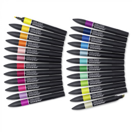 Promarker Student Designer 24-set + Wallet i gruppen Pennor / Konstnärspennor / Illustrationsmarkers hos Pen Store (100006) Promarker Student Designer 24-set + Wallet i gruppen Pennor / Konstnärspennor / Illustrationsmarkers hos Pen Store (100006)