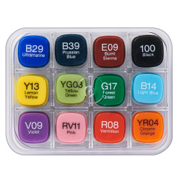 Classic 12-set Basic colors i gruppen Pennor / Konstnärspennor / Illustrationsmarkers hos Pen Store (103255) Classic 12-set Basic colors i gruppen Pennor / Konstnärspennor / Illustrationsmarkers hos Pen Store (103255)