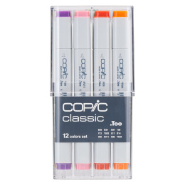 Classic 12-set Basic colors i gruppen Pennor / Konstnärspennor / Illustrationsmarkers hos Pen Store (103255) Classic 12-set Basic colors i gruppen Pennor / Konstnärspennor / Illustrationsmarkers hos Pen Store (103255)