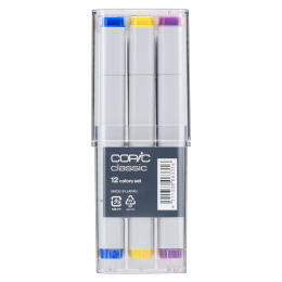 Classic 12-set Basic colors i gruppen Pennor / Konstnärspennor / Illustrationsmarkers hos Pen Store (103255) Classic 12-set Basic colors i gruppen Pennor / Konstnärspennor / Illustrationsmarkers hos Pen Store (103255)