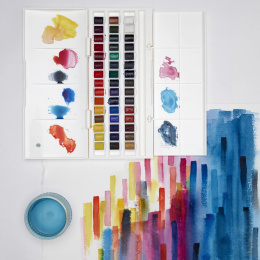 Cotman Akvarellfärg Studio Set 45 ½ - koppar i gruppen Konstnärsmaterial / Konstnärsfärger / Akvarellfärg hos Pen Store (107242)