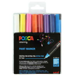 Posca PC-1MR 16-set i gruppen Pennor / Konstnärspennor / Illustrationsmarkers hos Pen Store (110424) Posca PC-1MR 16-set i gruppen Pennor / Konstnärspennor / Illustrationsmarkers hos Pen Store (110424)