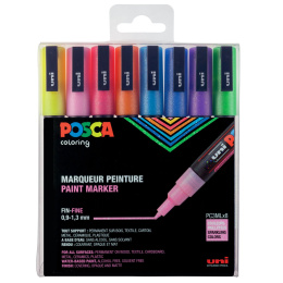 Posca PC-3M Glitter tones 8-set i gruppen Pennor / Konstnärspennor / Illustrationsmarkers hos Pen Store (110429) Posca PC-3M Glitter tones 8-set i gruppen Pennor / Konstnärspennor / Illustrationsmarkers hos Pen Store (110429)