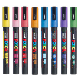 Posca PC-3M Glitter tones 8-set i gruppen Pennor / Konstnärspennor / Illustrationsmarkers hos Pen Store (110429) Posca PC-3M Glitter tones 8-set i gruppen Pennor / Konstnärspennor / Illustrationsmarkers hos Pen Store (110429)