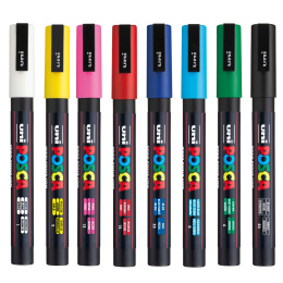 Posca PC-3M 8-set i gruppen Pennor / Konstnärspennor / Illustrationsmarkers hos Pen Store (110430) Posca PC-3M 8-set i gruppen Pennor / Konstnärspennor / Illustrationsmarkers hos Pen Store (110430)