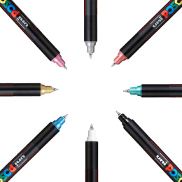 Posca PC-1MR Metallic 8-set i gruppen Pennor / Konstnärspennor / Illustrationsmarkers hos Pen Store (110432) Posca PC-1MR Metallic 8-set i gruppen Pennor / Konstnärspennor / Illustrationsmarkers hos Pen Store (110432)