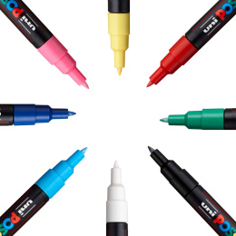 Posca PC-1MC 8-set i gruppen Pennor / Konstnärspennor / Illustrationsmarkers hos Pen Store (110436) Posca PC-1MC 8-set i gruppen Pennor / Konstnärspennor / Illustrationsmarkers hos Pen Store (110436)