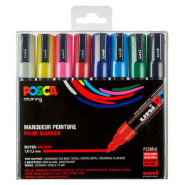 Posca PC-5M Standard Tones 8-set i gruppen Pennor / Konstnärspennor / Illustrationsmarkers hos Pen Store (125148) Posca PC-5M Standard Tones 8-set i gruppen Pennor / Konstnärspennor / Illustrationsmarkers hos Pen Store (125148)