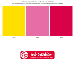 Tie Dye Set 3 x 85 ml Rosa i gruppen Skapande & Hobby / Färger / Textilfärg och textilpennor hos Pen Store (127713)