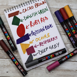 PC-5M Deep Colours 8-set i gruppen Pennor / Konstnärspennor / Akrylmarkers hos Pen Store (130700) PC-5M Deep Colours 8-set i gruppen Pennor / Konstnärspennor / Akrylmarkers hos Pen Store (130700)