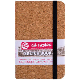 Sketchbook Cork 9x14 cm i gruppen Papper & Block / Konstnärsblock / Skissböcker hos Pen Store (131860)