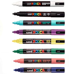 Posca Pouch PC-5M Limited Edition 8-set i gruppen Pennor / Konstnärspennor / Akrylmarkers hos Pen Store (133849) Posca Pouch PC-5M Limited Edition 8-set i gruppen Pennor / Konstnärspennor / Akrylmarkers hos Pen Store (133849)