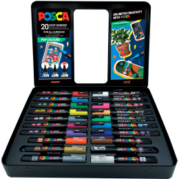 Posca Pop Colours 20-set i gruppen Pennor / Konstnärspennor / Akrylmarkers hos Pen Store (133850) Posca Pop Colours 20-set i gruppen Pennor / Konstnärspennor / Akrylmarkers hos Pen Store (133850)