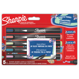 Creative Marker Bullet Tip 5-pack Earth Tones i gruppen Pennor / Konstnärspennor / Akrylmarkers hos Pen Store (135430) Creative Marker Bullet Tip 5-pack Earth Tones i gruppen Pennor / Konstnärspennor / Akrylmarkers hos Pen Store (135430)