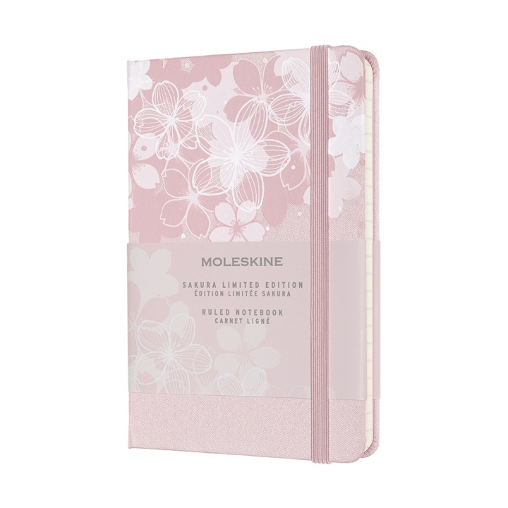 Hard Cover Pocket Sakura Limited Edition - Dark Pink i gruppen Papper & Block / Skriva och anteckna / Anteckningsböcker hos Pen Store (100457)