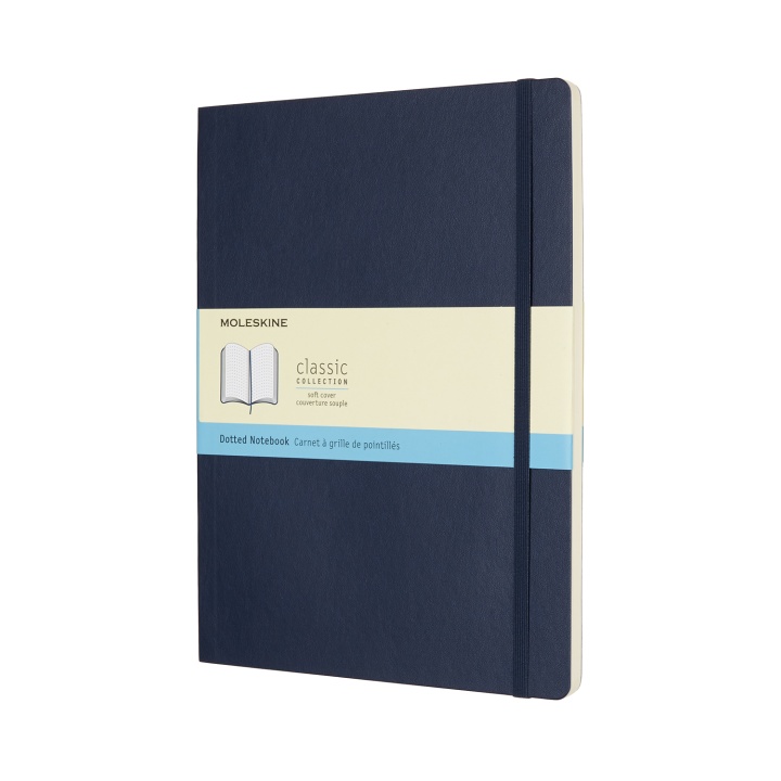 Classic Soft Cover XL Blue i gruppen Papper & Block / Skriva och anteckna / Anteckningsböcker hos Pen Store (100462_r)