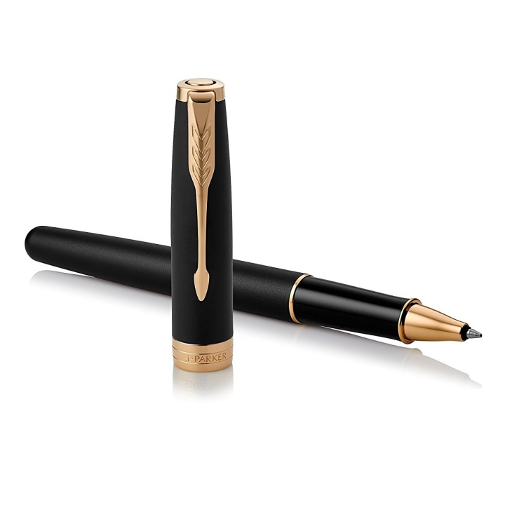 Sonnet Black/Gold Rollerball i gruppen Pennor / Fine Writing / Rollerball hos Pen Store (104697)