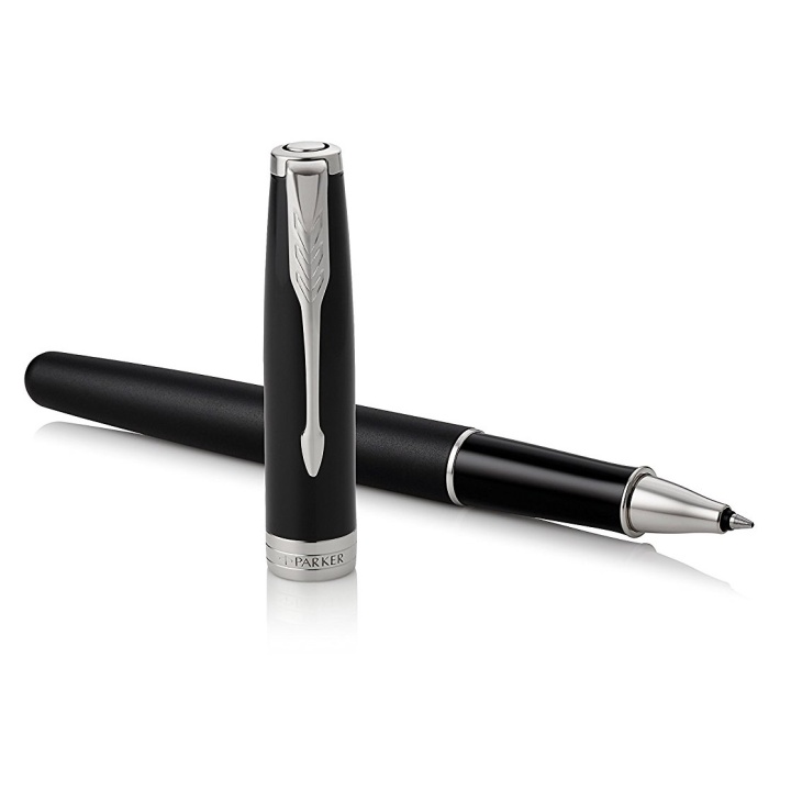Sonnet Black/Chrome Rollerball i gruppen Pennor / Fine Writing / Rollerball hos Pen Store (104802)