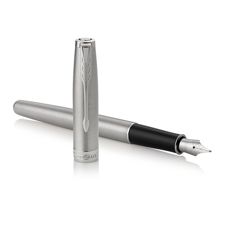Sonnet Steel/Chrome Reservoar i gruppen Pennor / Fine Writing / Reservoarpennor hos Pen Store (104817_r)